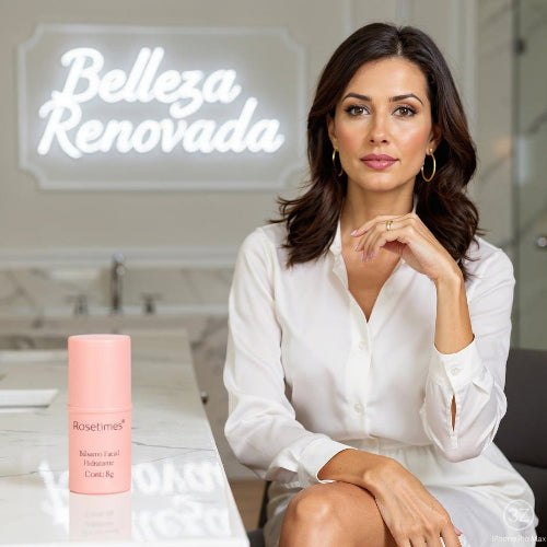 Bálsamo coreano facial hidratante antiarrugas Rosetimes