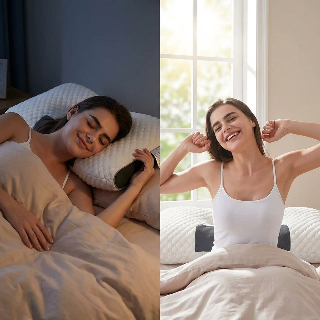 Pack X2 Almohada Protección Cervical Ortopédica