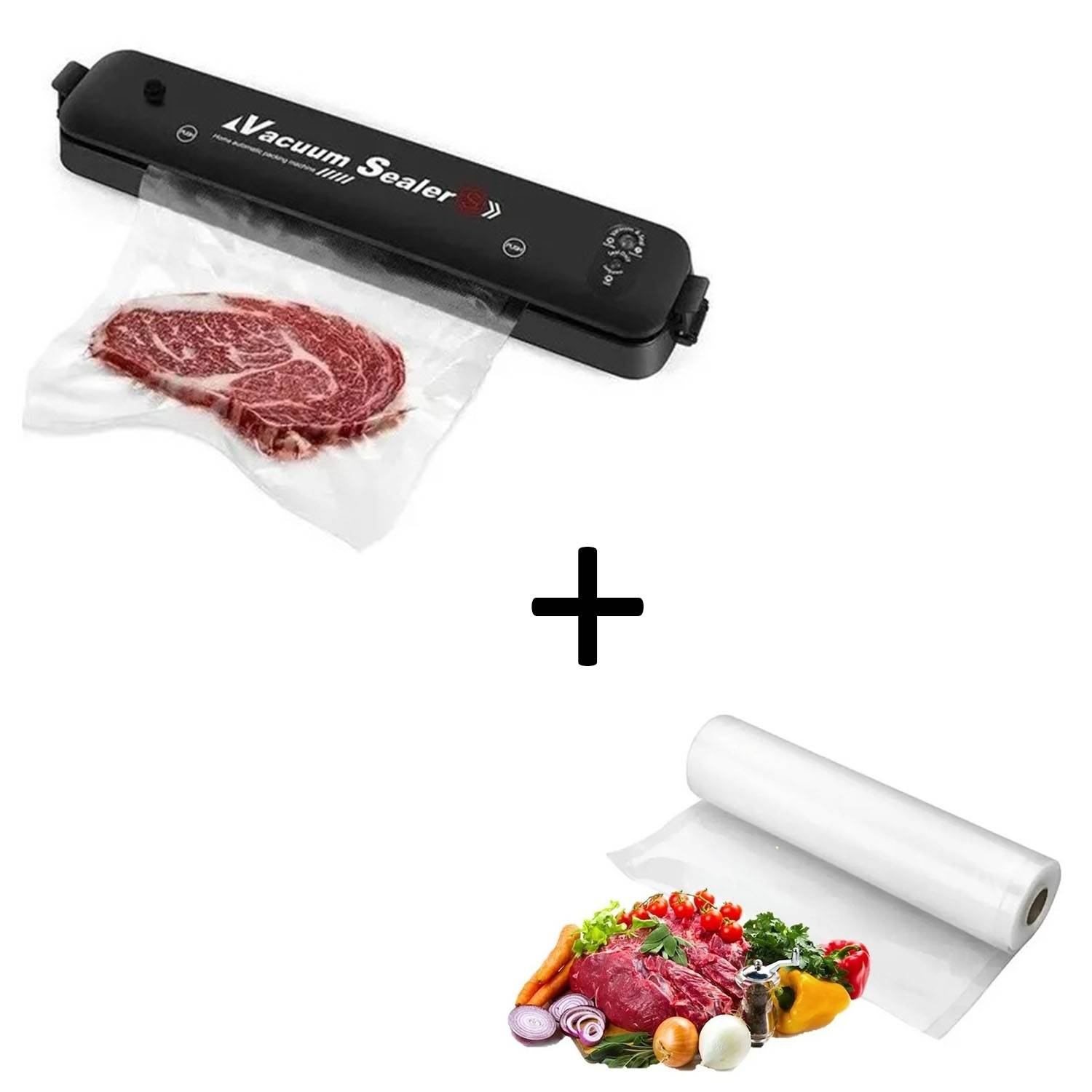 Selladora al vacio + rollo de 5mts