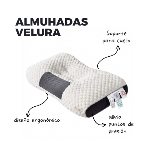 Almohada Protección Cervical Ortopédica Velura